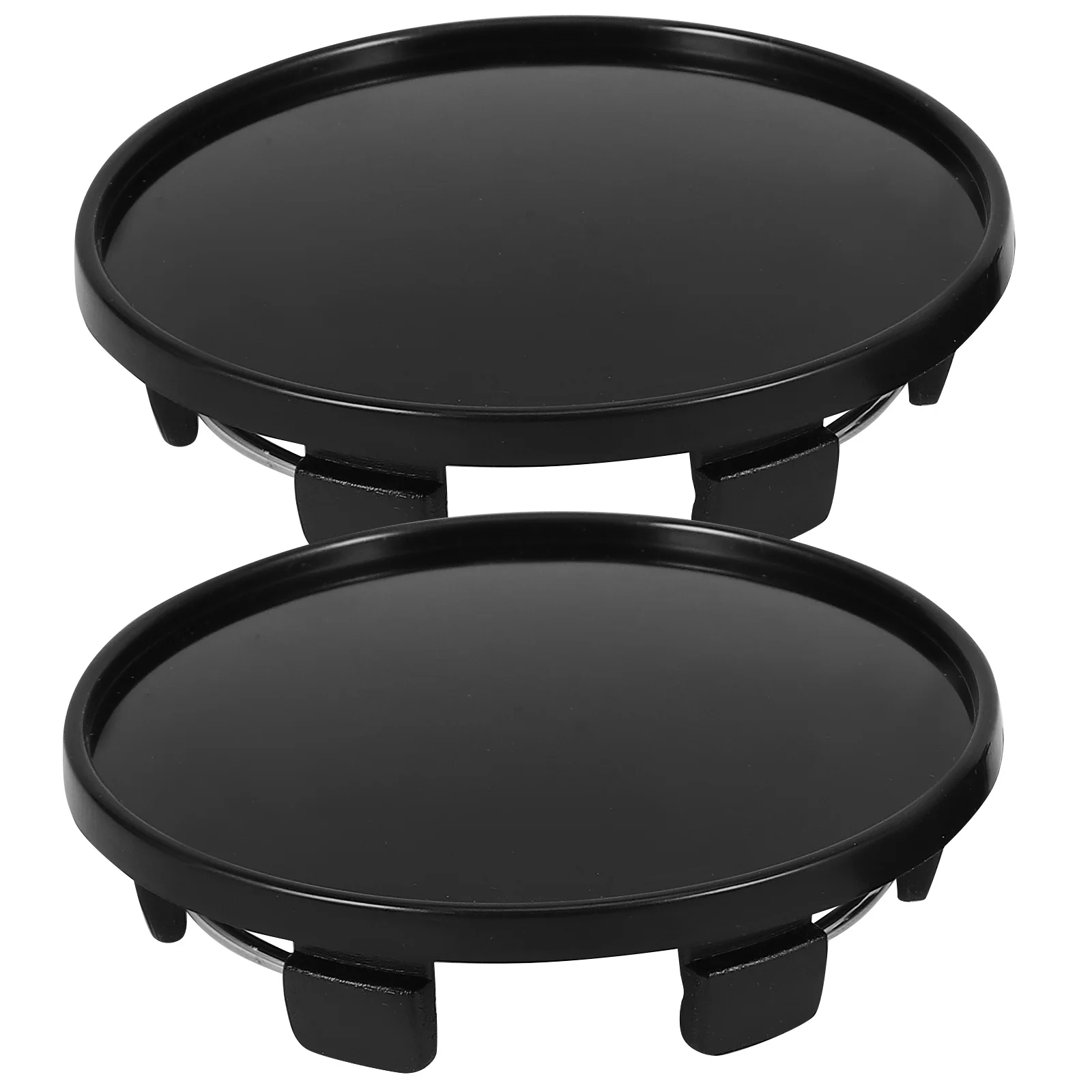 

2Pcs Wheel Center Caps Auto Rim Tire Hubcaps Sturdy ABS Material Easy Install Car Wheel Center Hub Covers Vehicle Rim Caps