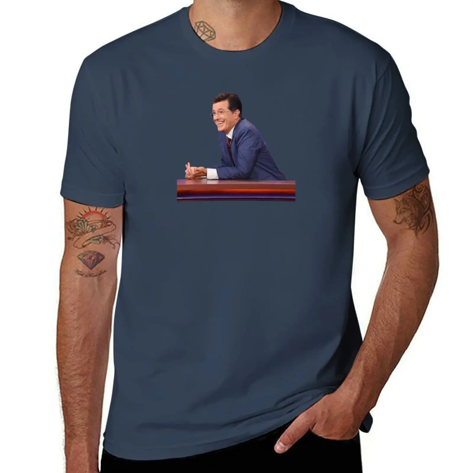 

The Late Show with Stephen Colbert T-Shirt Plus Size Everyday Tee Shirt
