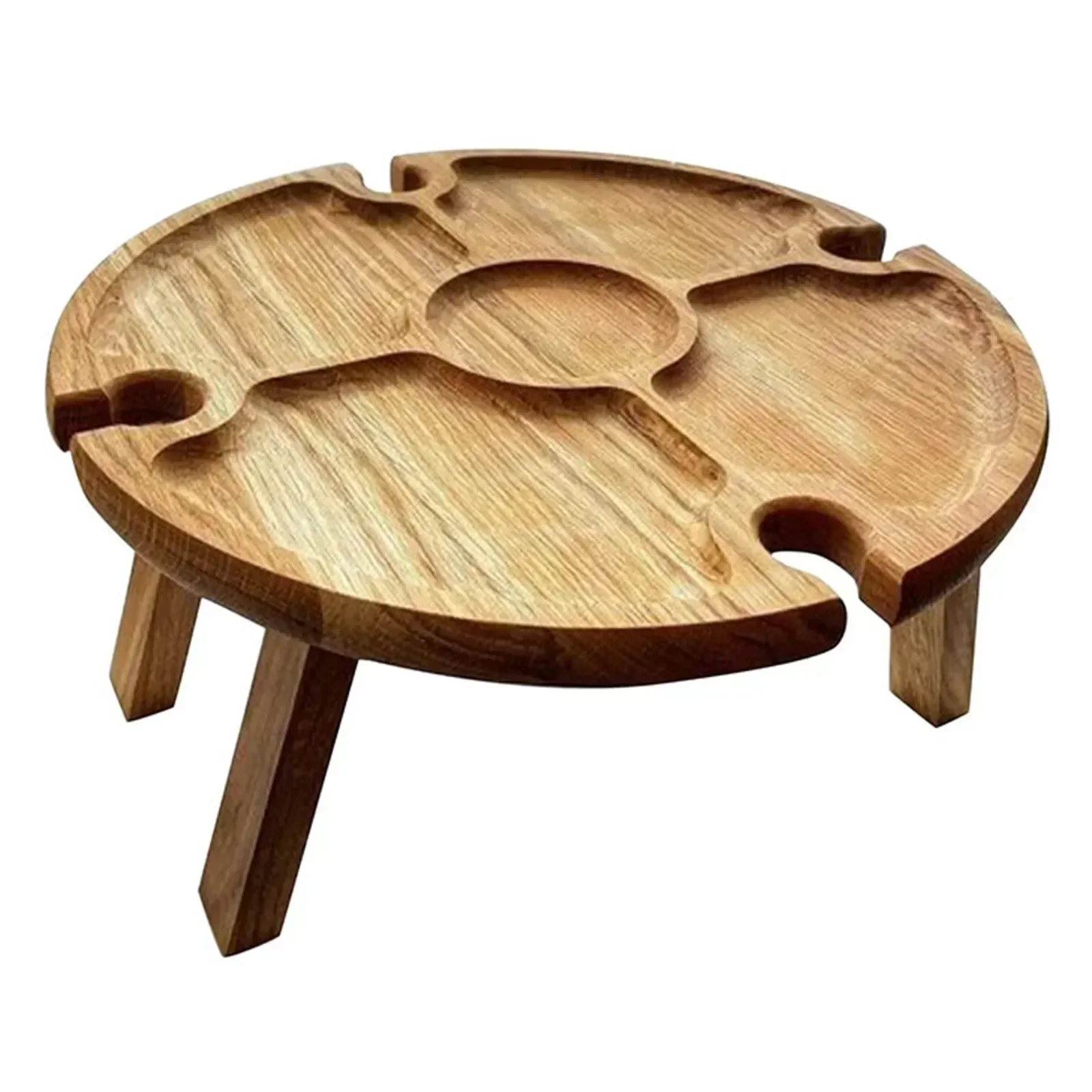 Table de pique-nique pliante en bois de haute qualité, chaise portable, conteneur de stockage de cuisine T1