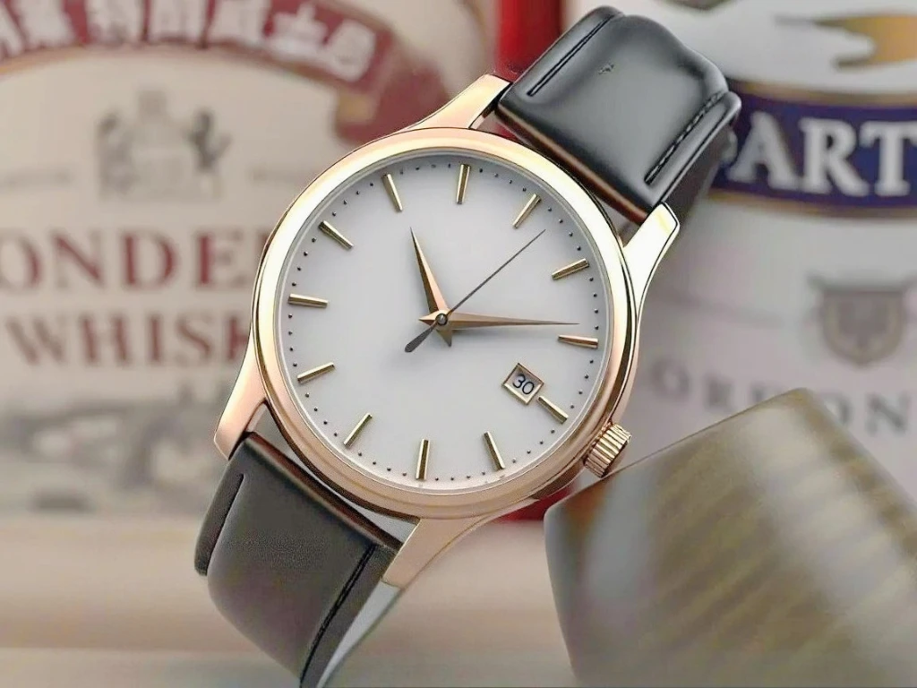 904L Stainless Steel case, for Men Luxury Watch, Automatic Mechanical Movement, Black Blue Rubber Strap Exquisite Heritage