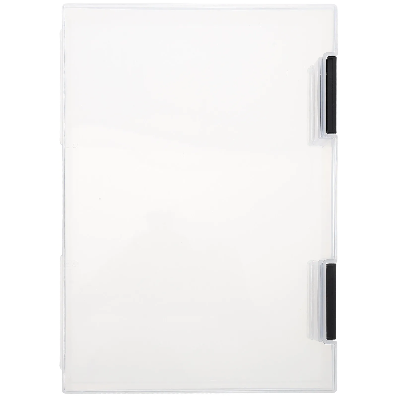 

1Pcs A5 Document Box High Strength Plastic File Storage Organizer Odorless Lightweight for Certificates Books Periodicals Safe