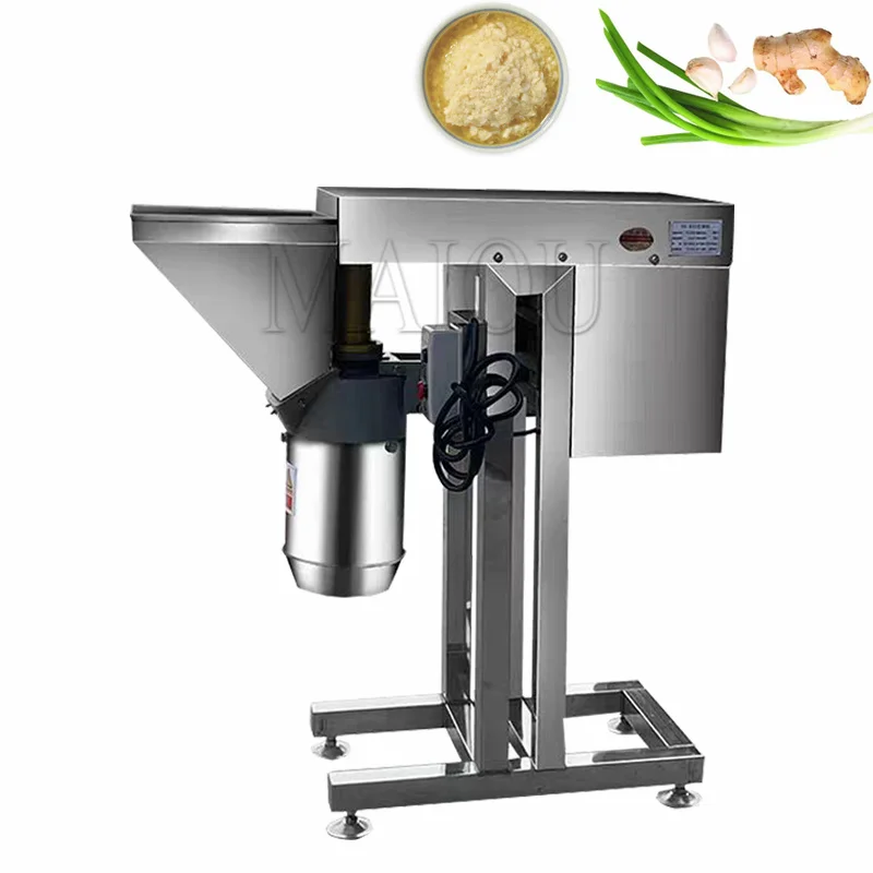 Garlic Puree Mincing Machine Vegetable Cutting Grinding Machine Chili Carrot Fruit Paste Crushing Making Machine