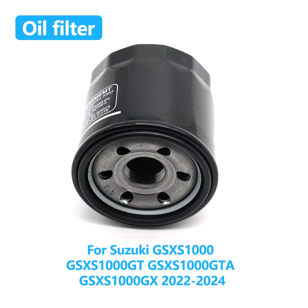 For Suzuki GSXS1000 GSXS1000GT GSXS1000GTA GSXS1000GX GSX S1000 S1000GT S1000GTA S1000GX 2022-2024 Motorcycle Engine Oil Filter