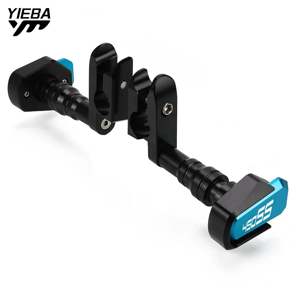 دراجة نارية الإطار تحطم منصات المحرك المتزلجون حامي الملحقات ل CFMOTO 450SR 450 SR 450SS 450 SS 2022 2023 2024 #6