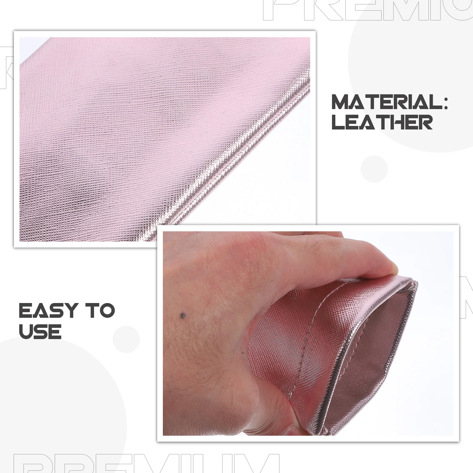 

3Pcs Glasses Bag Wear-Resistant Eyewear Case Simple Fashion Design Portable Organizer for Small Gadgets Glasses Bag