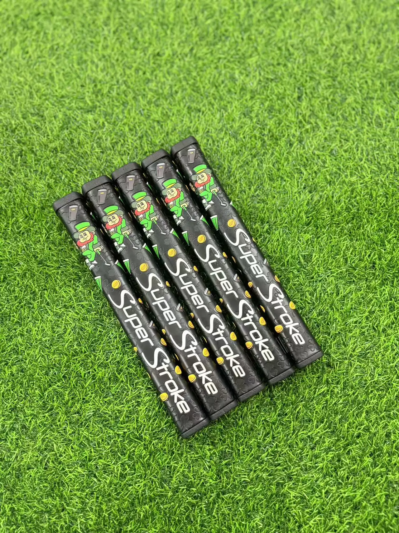 1 個ゴルフパターグリップ超軽量標準天然ゴム滑り止めと快適なゴムウッドユニバーサル品質グリップ