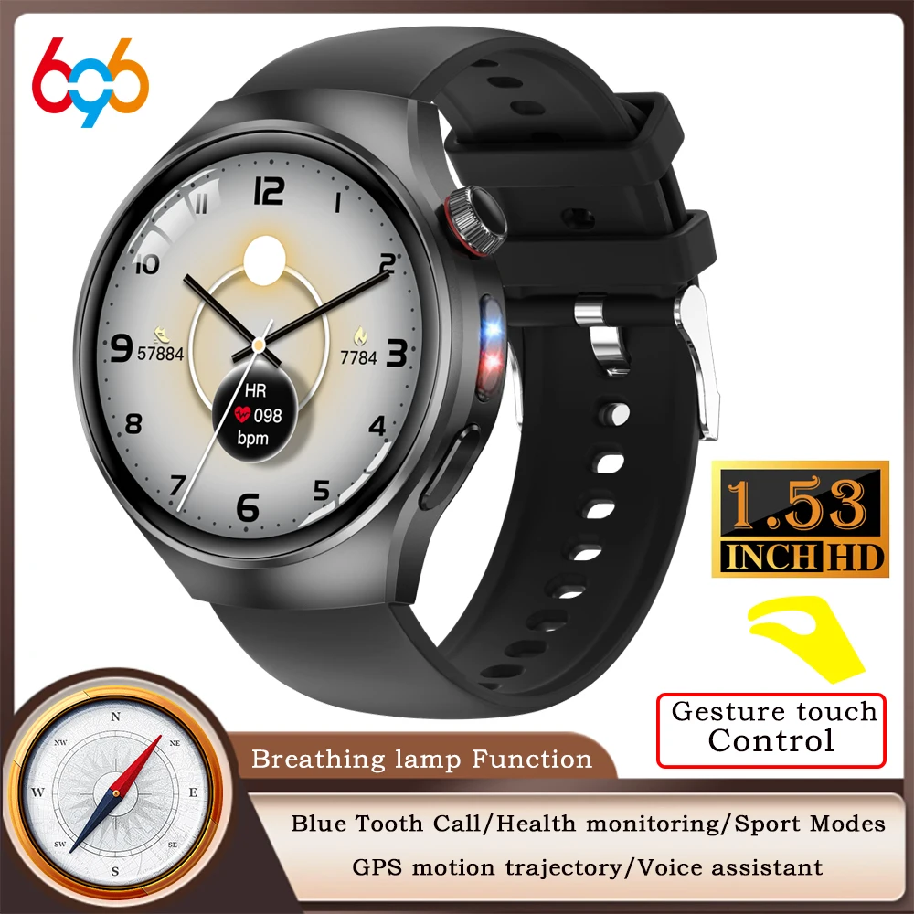 

Уведомление о информации, умные часы с синим зубом, SOS, дыхание, свет, жест, сенсорное управление, спортивный компас, умные часы