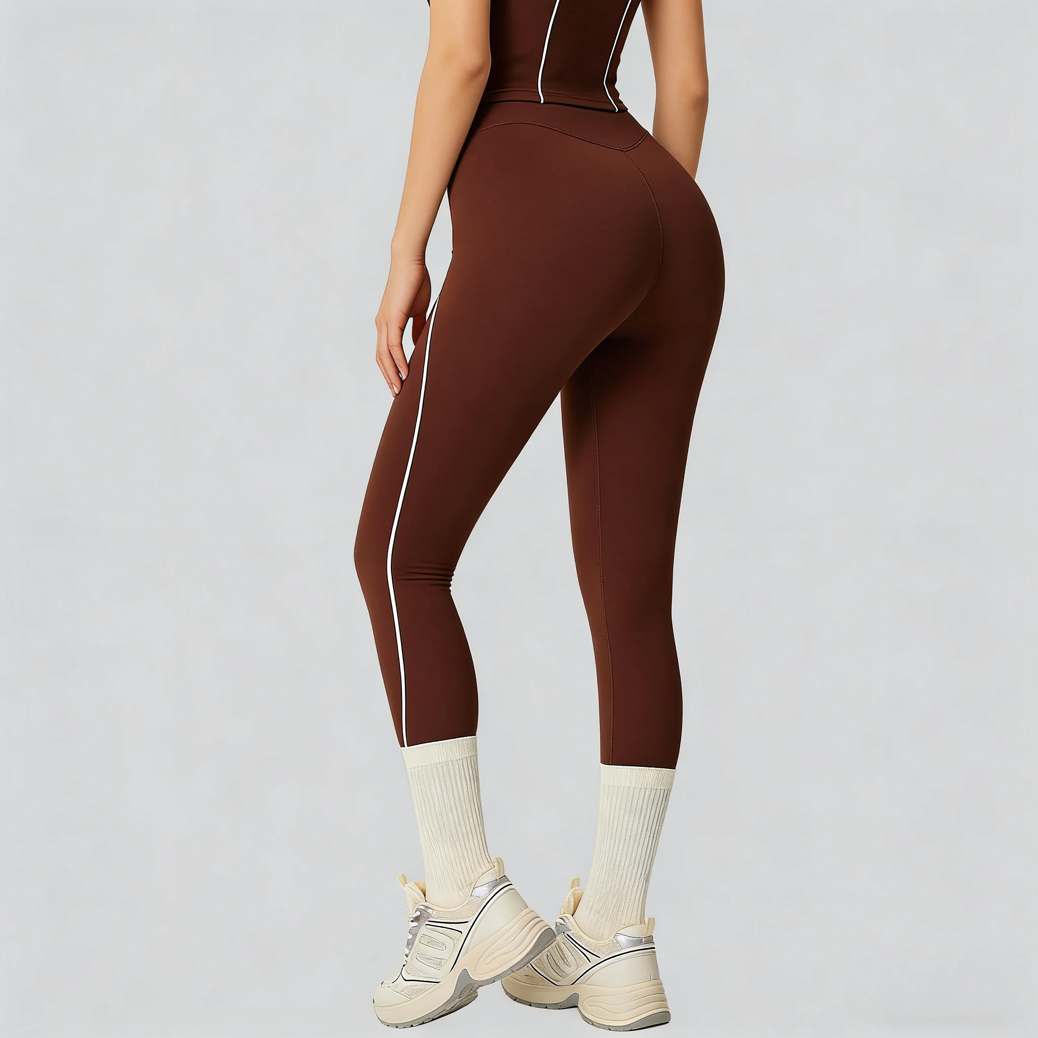 

Новые женские леггинсы для йоги с эффектом пуш-ап, сексуальные леггинсы с высокой талией, подтягивающие ягодицы, эластичные леггинсы для бега, фитнеса, тренировок и спорта.