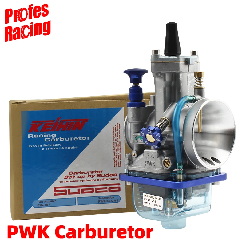 Motorcycle PWK Carburetor  28 30 32 34 mm For Suzuki Yamaha Honda Racing Parts Scooters with Power Jet Dirt Bike