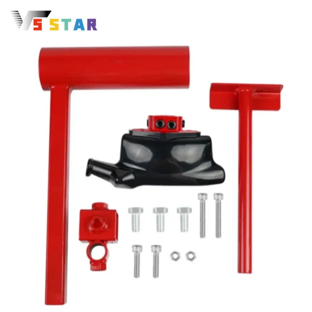 

Universal Steel Manual Tire Changer Duck Head Modification Welded Kit Tire Changer Machine Tool Red For Most Car Wheels