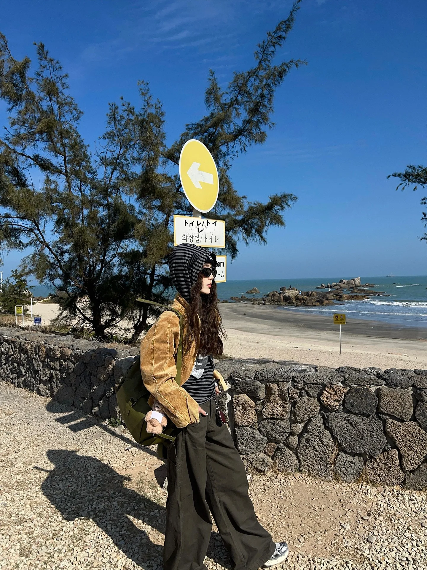 

Джинсы Deep een Workwear с широкими штанинами, повседневные, свободные, прямые, струящиеся, в пол, женские, свободного кроя, из хлопкового денима