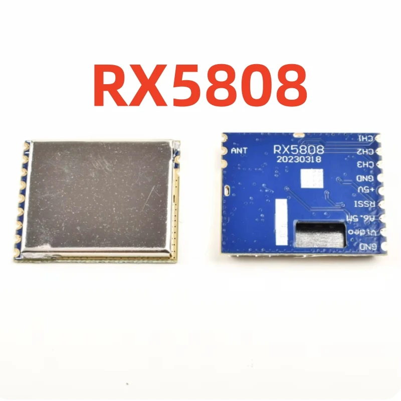 1Pcs/lot 5.8Ghz RX5808 Wireless Audio Video Receiver Module for SPI Control Board 8 Channel for Arduino