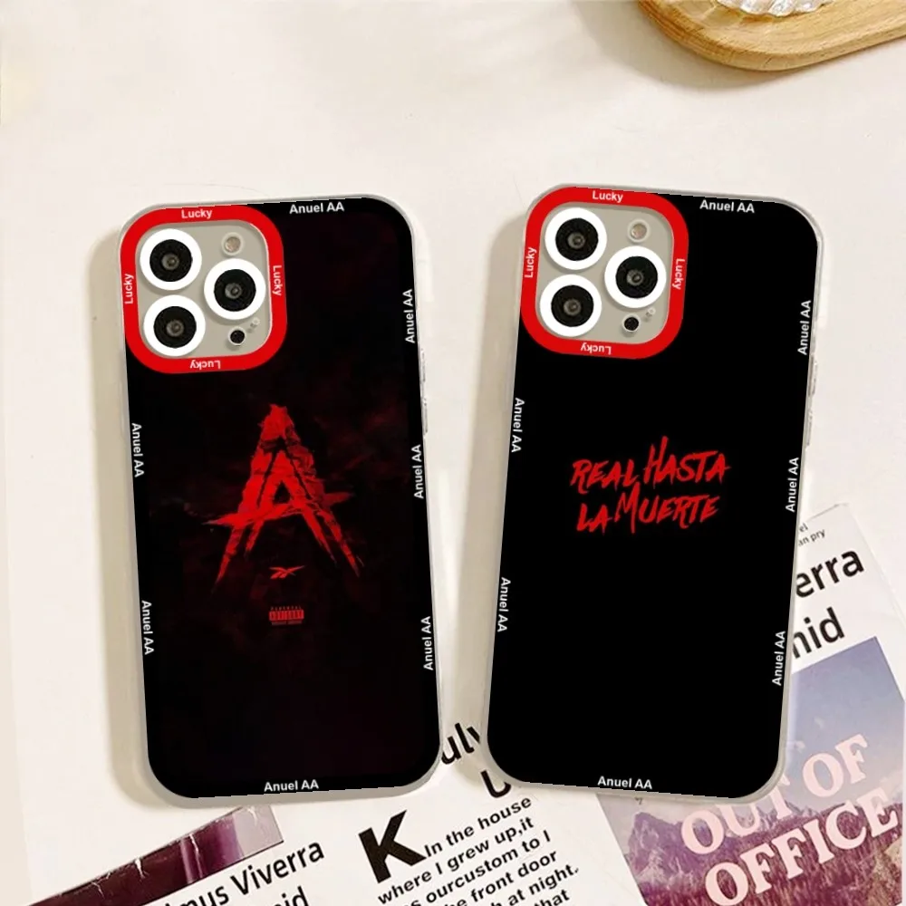 

Anuel AA Real Hasta La Muerte Phone Case For iPhone 12 11 13 14 Pro Max XR XS Max X SE2020 7 8 Plus Case