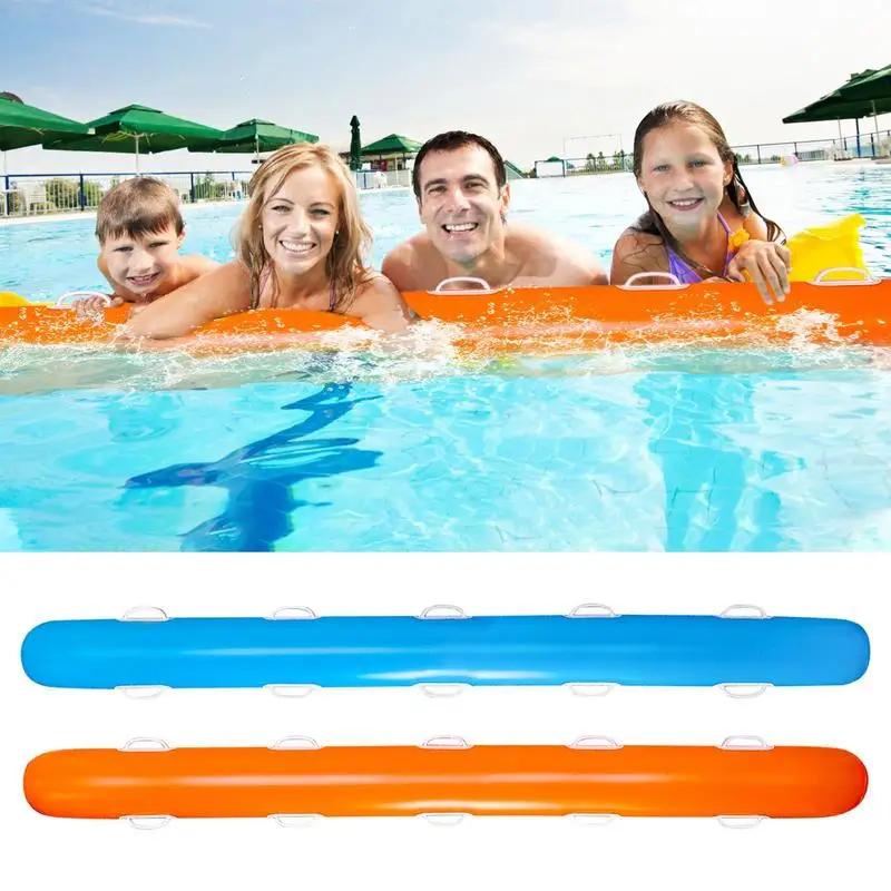 Inflatable Pool Noodles Bright Steady Buoyancy Blow Up Pool Noodle Inflatable Noodle With Handles For Swimming Pools Adults