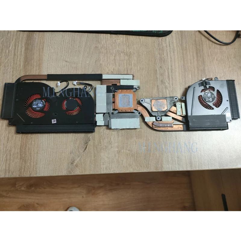 M   CPU GPU FAN&Heatsink CPU BS5005HS-U2F1 & GPU BS5005HS-U2L1 For MSI GS63 GS63VR