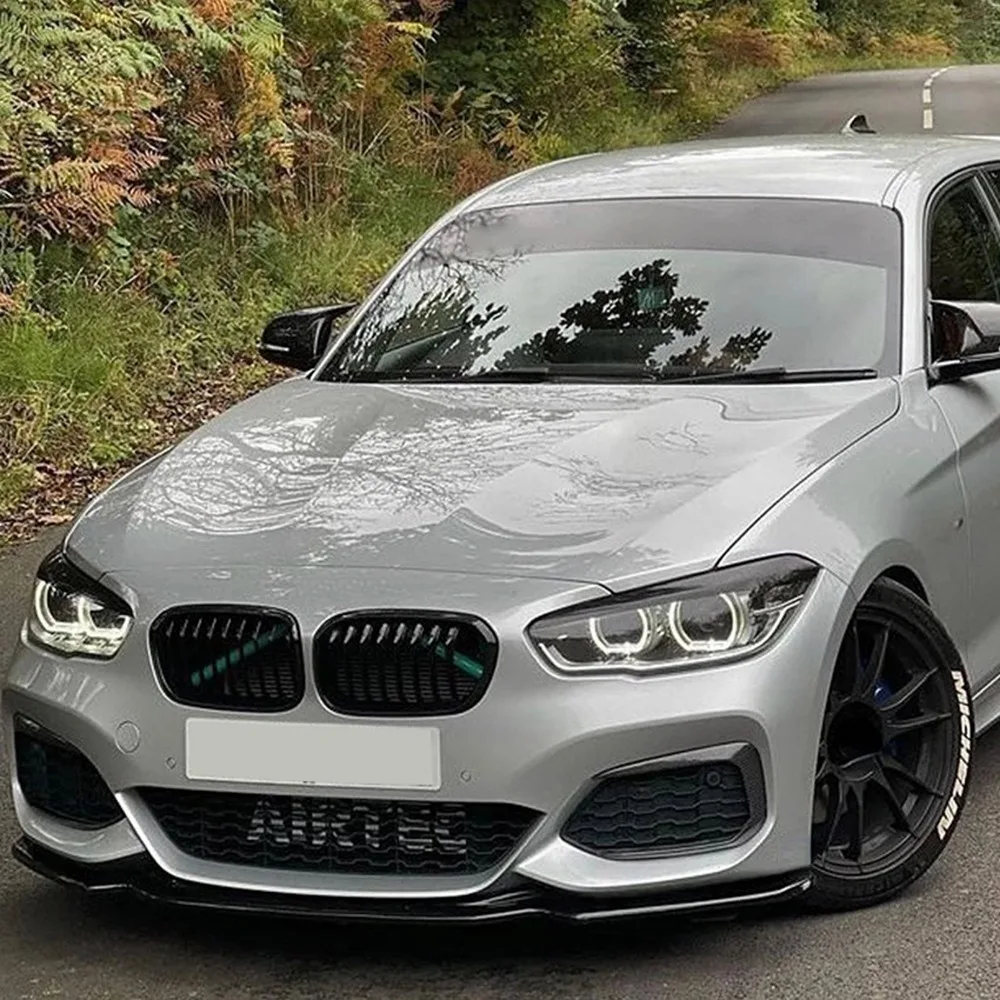 For M118i M120i M135i M140i 2015-2019 BMW 1 Series F20 F21 M-Pack Front Air Dam Splitter Bumper Lip Spoiler Deflector Tuning