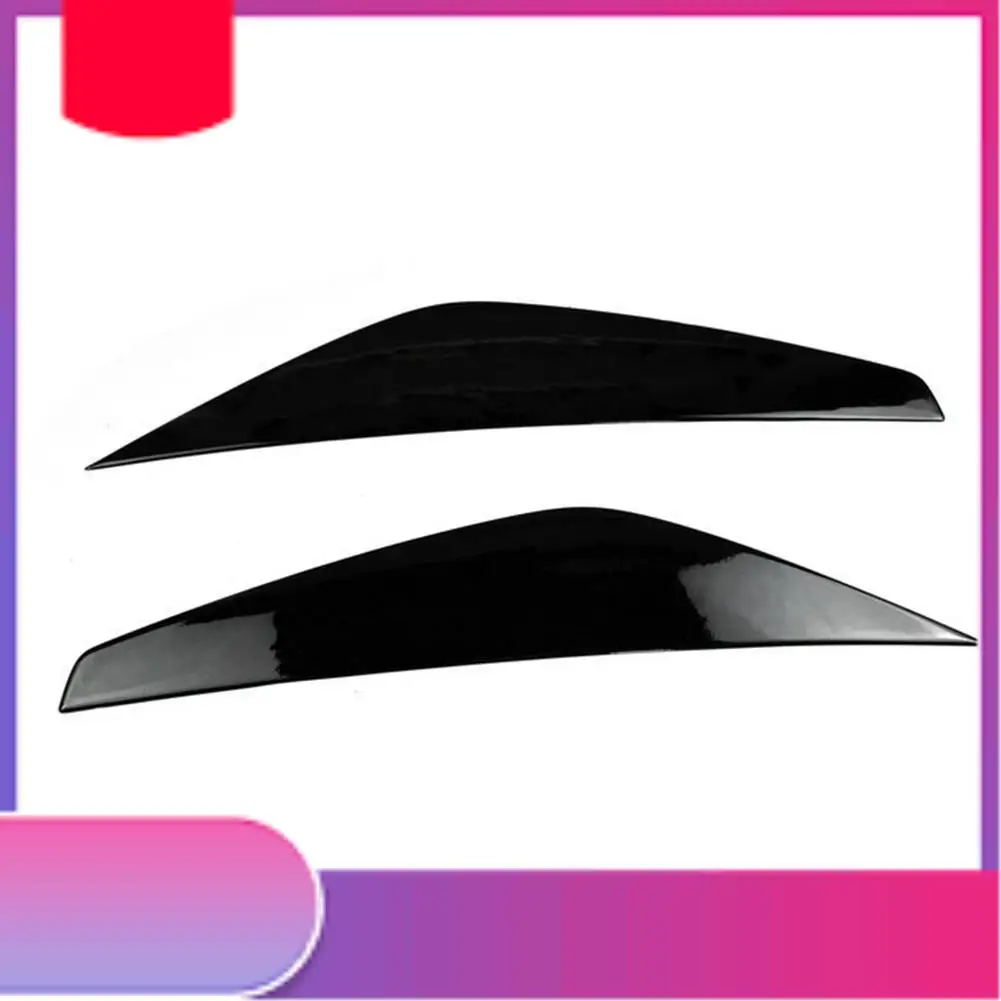 

For Ford Escape Kuga Maverick 2017-2020 Front Headlight Lamp Cover Strip Eyebrow Trim Sticker Resin Parts Accessories-Y79A