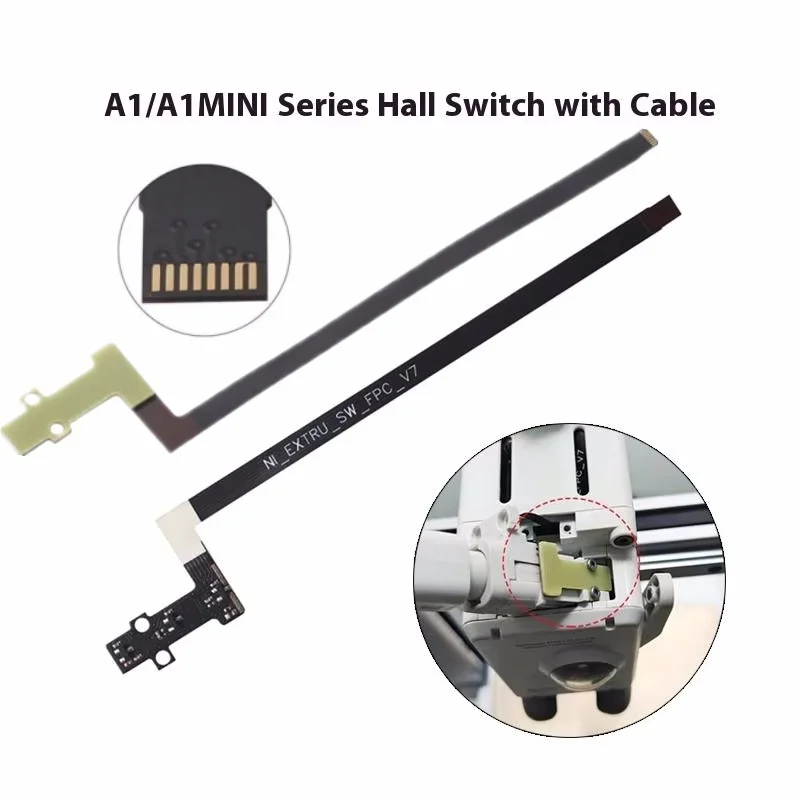 

Для Bambu Lab A1/A1mini 3D-принтер, экструдер, датчик накаливания, плата переключателя Холла, гибкий кабель, аксессуары