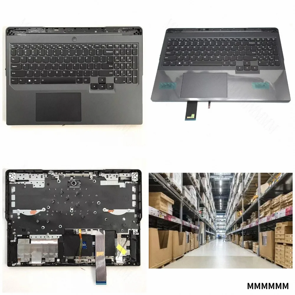 TT Brand New Suitable for Legion Pro 5 16IRX8 82WK Palmrest Upper Case with US Backlit Keyboard 5CB1L30890