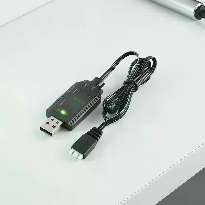 7.4V Li-ion Charger: USB Cable XH-3P Smart Rechargeable Toys RC Adapter