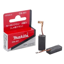 Makita-Brosse en carbone originale avec arrêt automatique, marteau électrique lointain, CB351, CB350, HR4011C, HR400/s, 3210FCT, 6.5x11x25mm, 197244-2