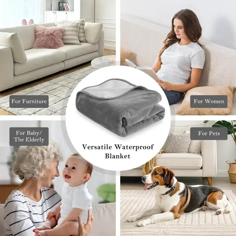 Waterproof Reversible Sofa Blanket 3