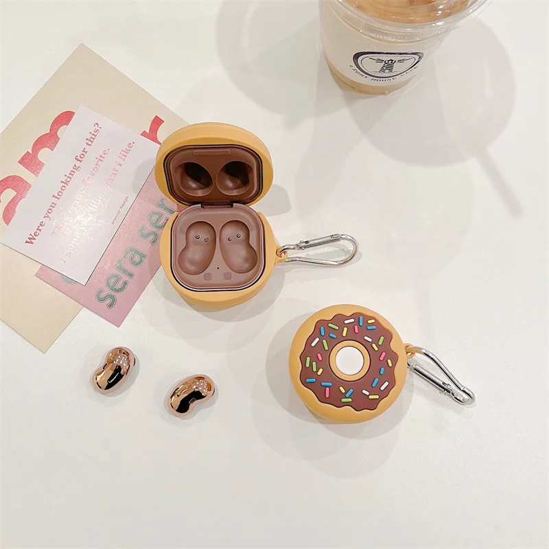 3D креативный чехол для наушников Samsung Galaxy 2 Pro FE, милый мультяшный геймпад с зарядным боксом, чехол для Samsung Buds Live/2/Pro/FE