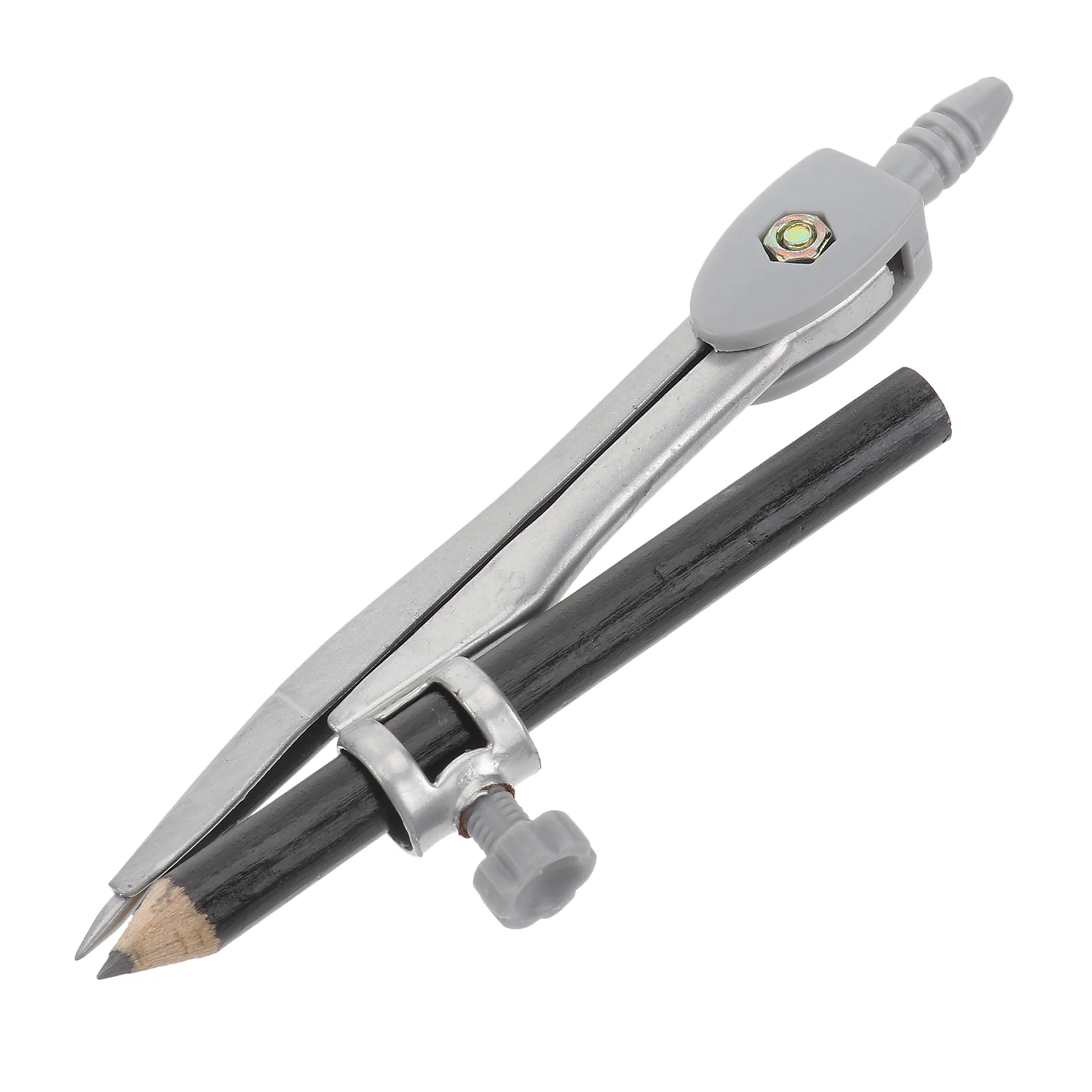 Precision Compass Penholder Professional Drafting for Geometry Metal with Pencil