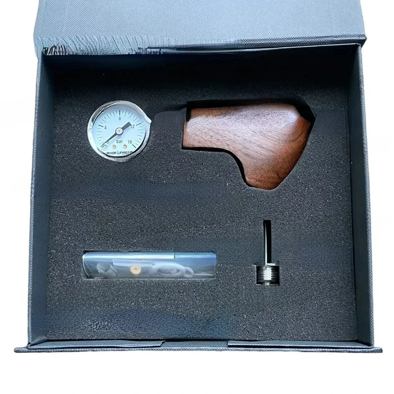 

Mischief Prank E61 Coffee Machine Variable Needle Flow Limit Valve Lever Pressure Gauge Rocket
