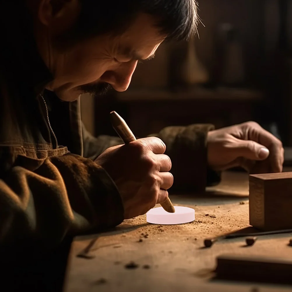 

12Pcs Tpr Rubber Bricks Easy to Use Hand Carved Seal Making Accessories for Beginners DIY Crafts Stamp Supplies