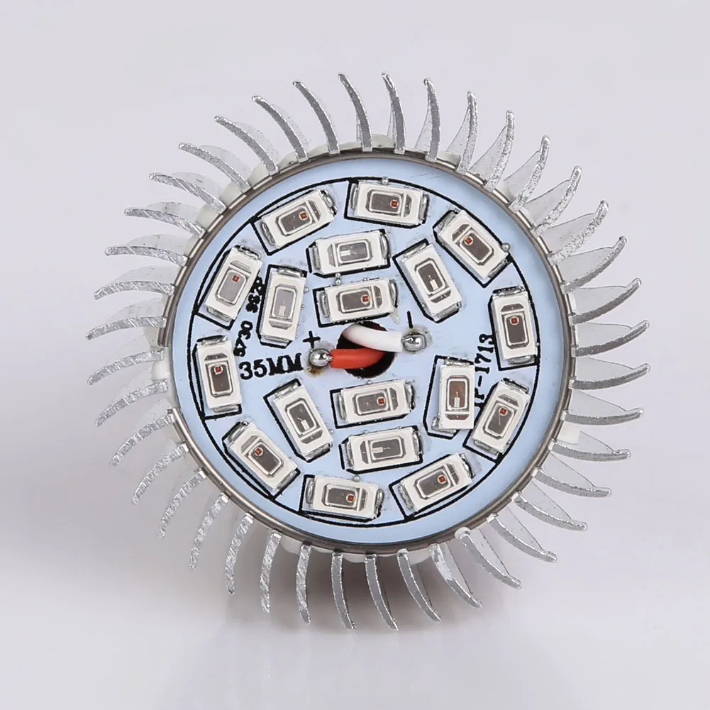 フルスペクトル成長ライト 18 ワット LED 成長ランプ電球花植物水耕栽培用