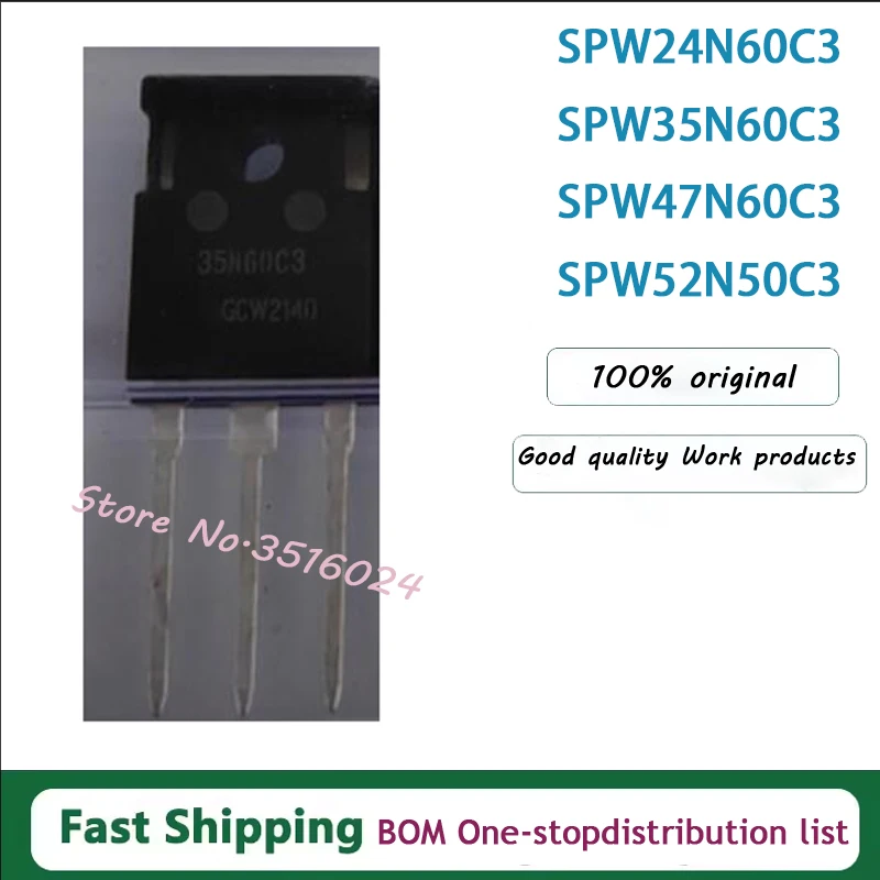 

10 шт./лот, оригинальный новый SPW35N60C3 35N60C3 TO-247