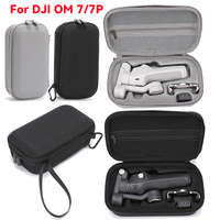 Protective EVA Hard Case for DJI OM 7/7P Gimbal Stabilizer Waterproof Shockproof Travel Carrying Storage Bag Box Accessories