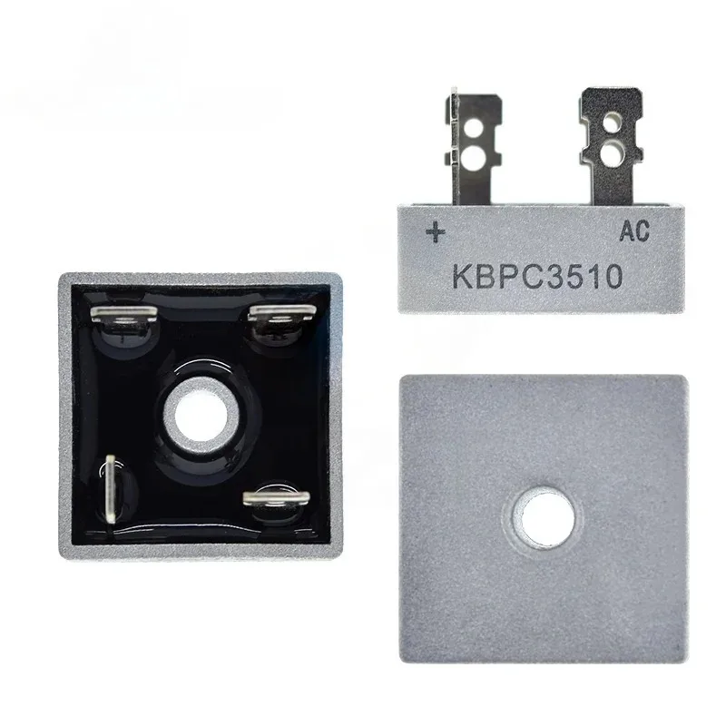 1PCS KBPC1510 KBPC2510 KBPC3510 KBPC5010 15A 25A 35A 50A 1000V Diode Bridge Rectifier kbpc5010