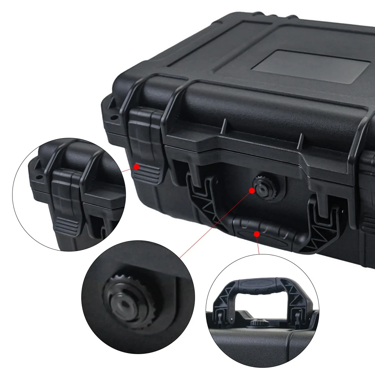 Waterproof Case Hard Carry Tool Box Storage Dry Box Tool Box Organizer Pelican Case Toolbox Large Hard Case Box Pelican Case
