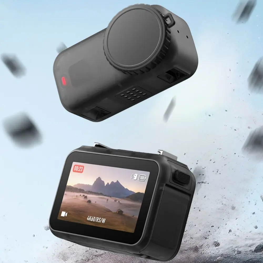 New Silicone Lens Cover Dust-proof Anti-Scratch Lens Protective Case Lightweight Lens Guard for DJI Osmo Nano Camera Accessories