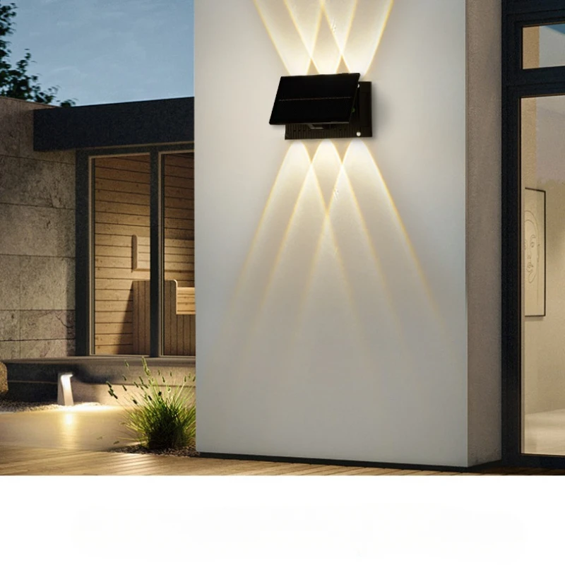 

Outdoor Solar Wall Lamp, Waterproof Exterior Wall, Front Door Decoration, Villa Balcony, Garden, Outdoor Courtyard Lighting