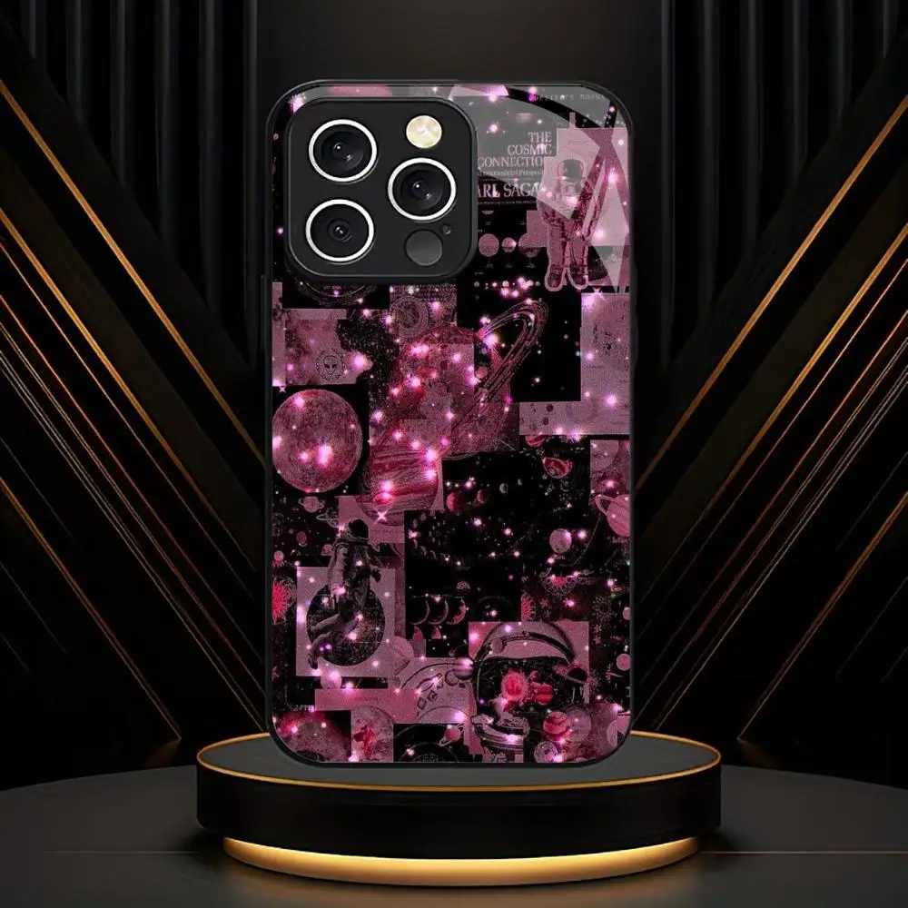 

Protect luxurious Exquisite luxury High-end PhoneCase Glass PhoneCase for iPhone 17、16、15、14、13、12、11pm Pro Plus Dropresistant