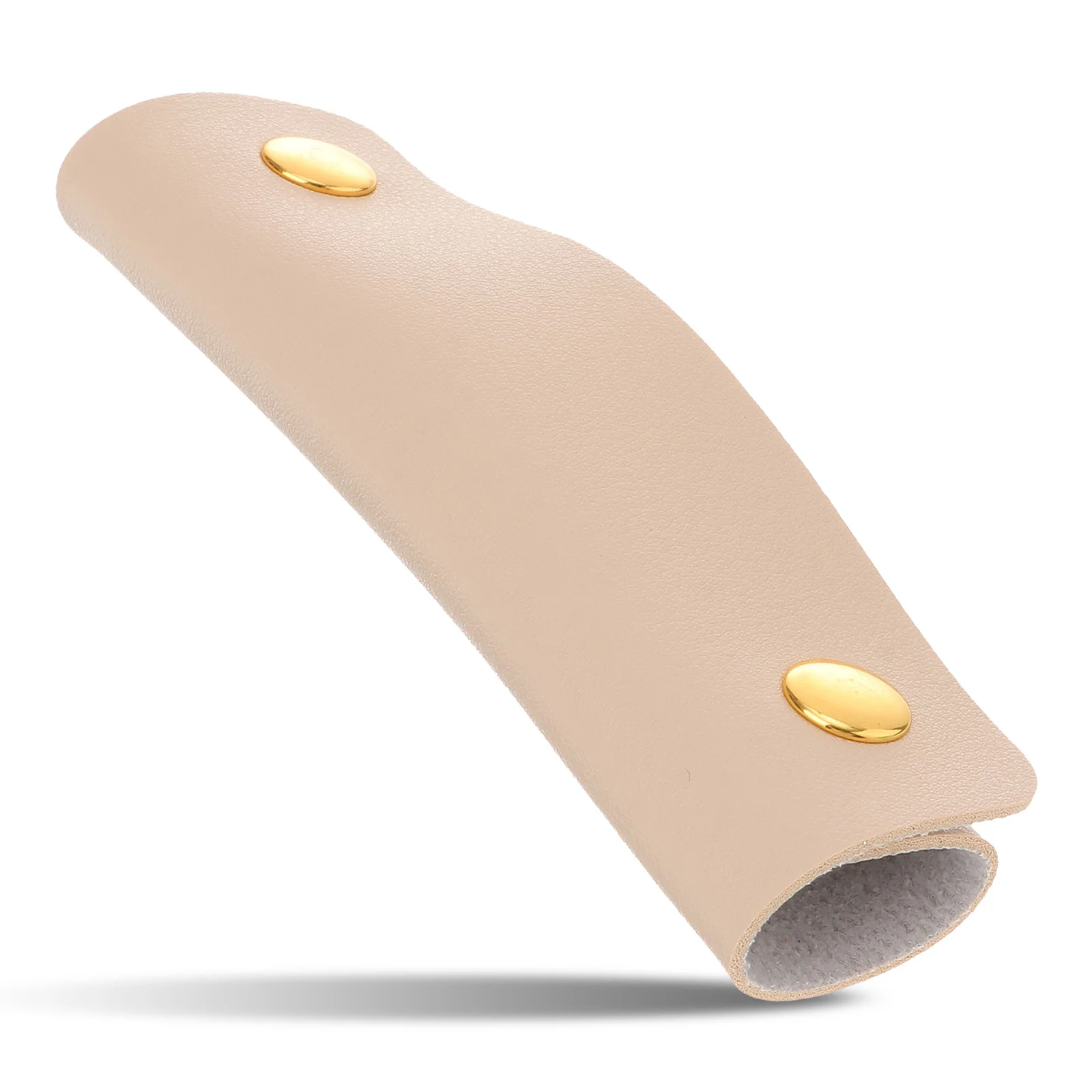 

PU Handbag Handle Cover Beige Bag Accessories Large Size Comfortable Elastic Wrap Suitable Most Styles Teaching