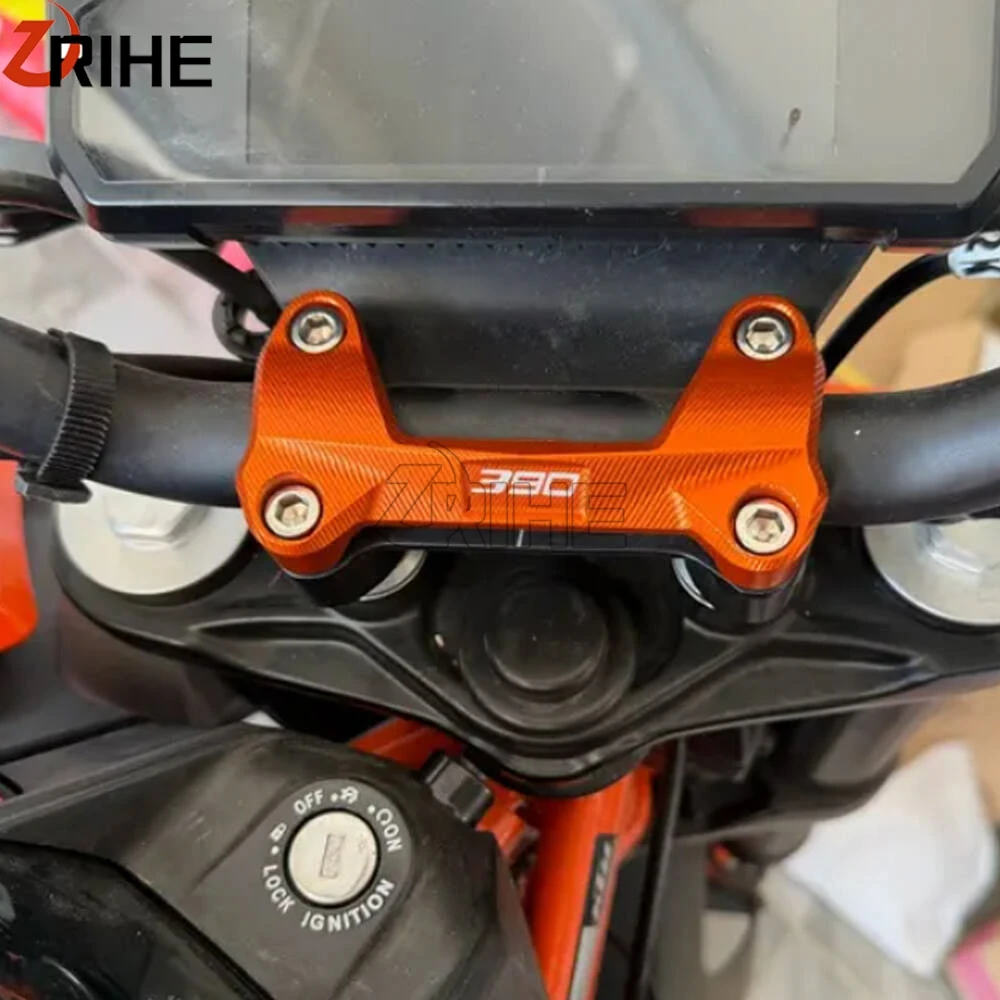 2007 2008 2009 Motorcycle Handlebar Risers Top Cover Clamp For DUKE 125 200 390 Duke 2006-2021 2022 2023 duke390 DUKE125 DUKE200