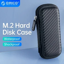 ORICO SSD Nvme M2 Hard Disk Case Protection Bag for External M.2 Case/U Disk/Data Cable Storage/Mobile Phone Charger Storage Bag