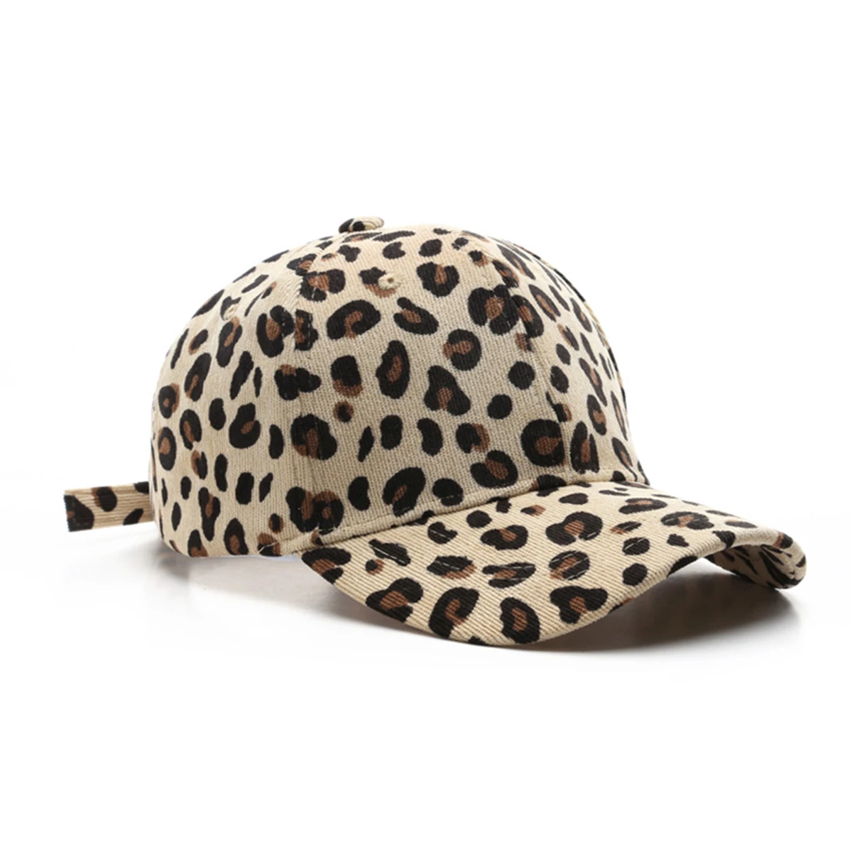 IL KEPS Leopard Corduroy Women\'s Winter Hat Women\'s Baseball Cap Snapback Hip-Hop Cap Accessories Cotton Plain Female BQM363