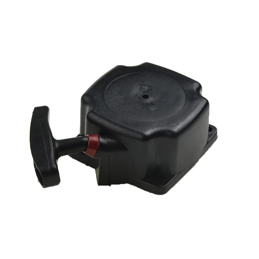 Recoil Pull Starter Assembly For Brush Cutters 81mm Length And 65mm Bolt Hole Spacing For Reliable Performance