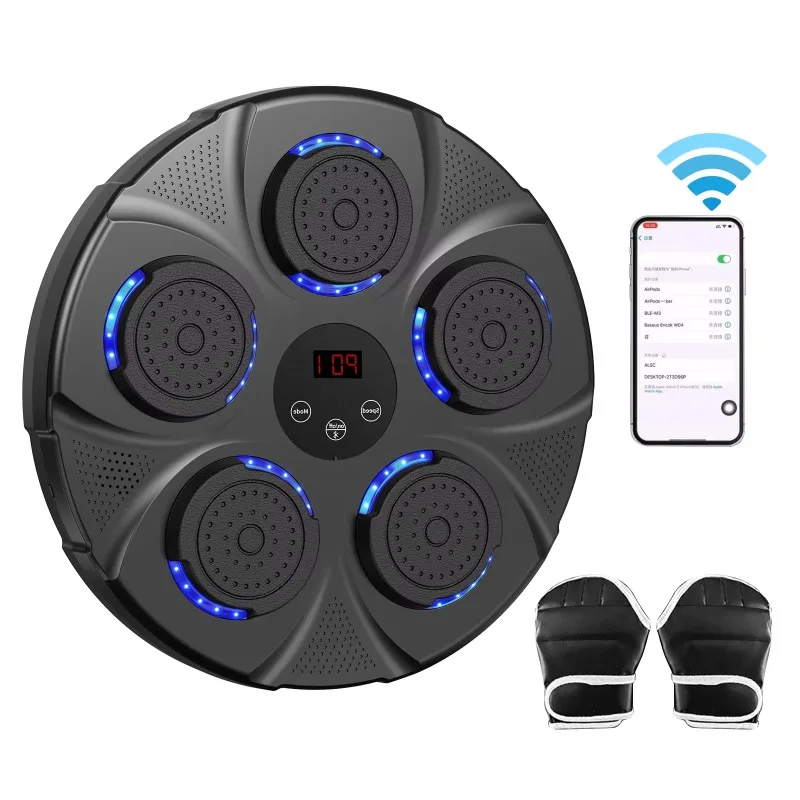 Fitness & Body Punching Machines Boxing Building  Home Wall Mounted Intelligent Smart Music Boxing Machine Training For Adult