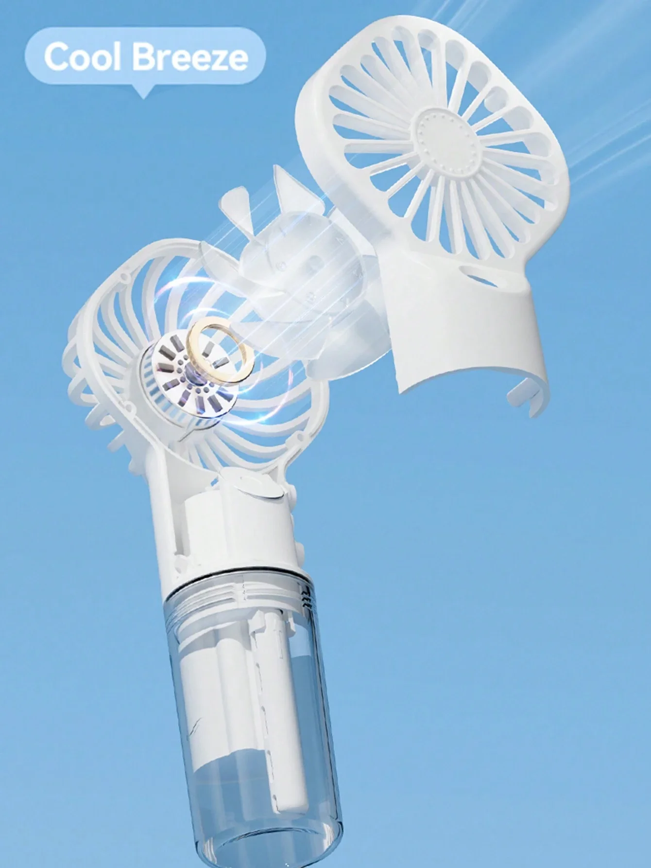 Handheld Fan Misting Fan, Misting Fan Mist Fan Spray Fan,Fan With Water Spray Misting Fan Multi-Purpose For Portable Mini Mister