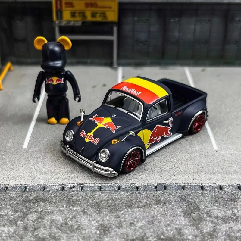 in-stock-1-64-beatles-pickup-modified-series-alloy-car-model-adult-ornaments-boys-toys-children-holiday-birthday-gift