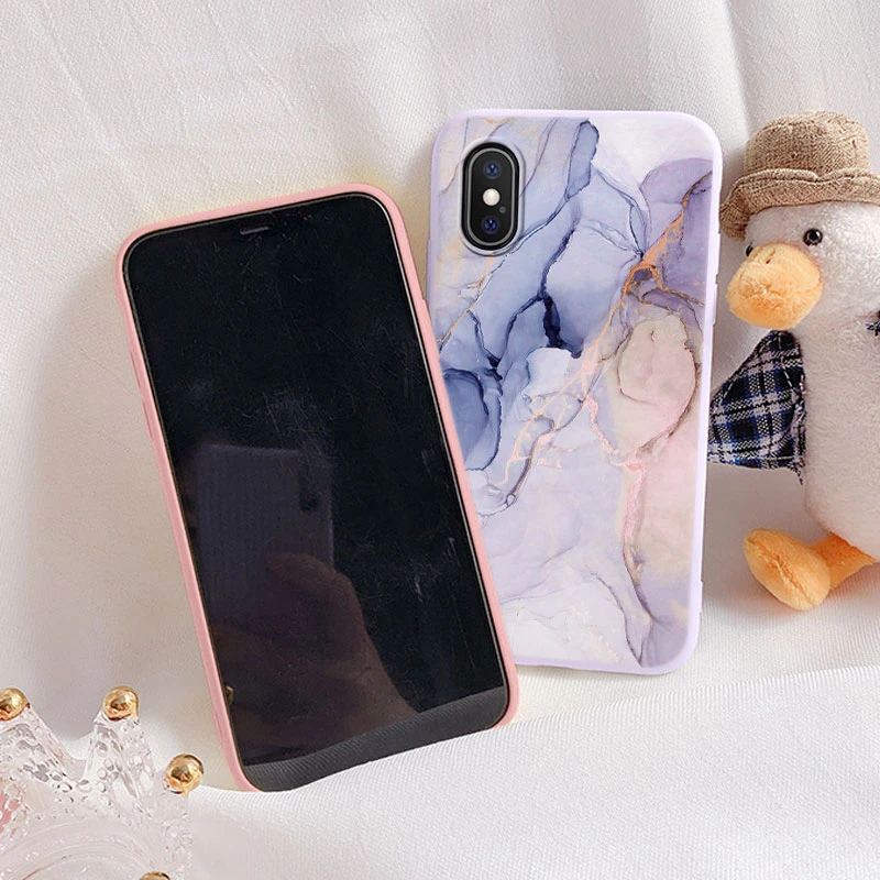 Fashion Marble Cover For iphone X XS MAX Soft Protective Cases Silicone Coque Bumper Fundas For iphone X XSMA iphoneX Shell Bags