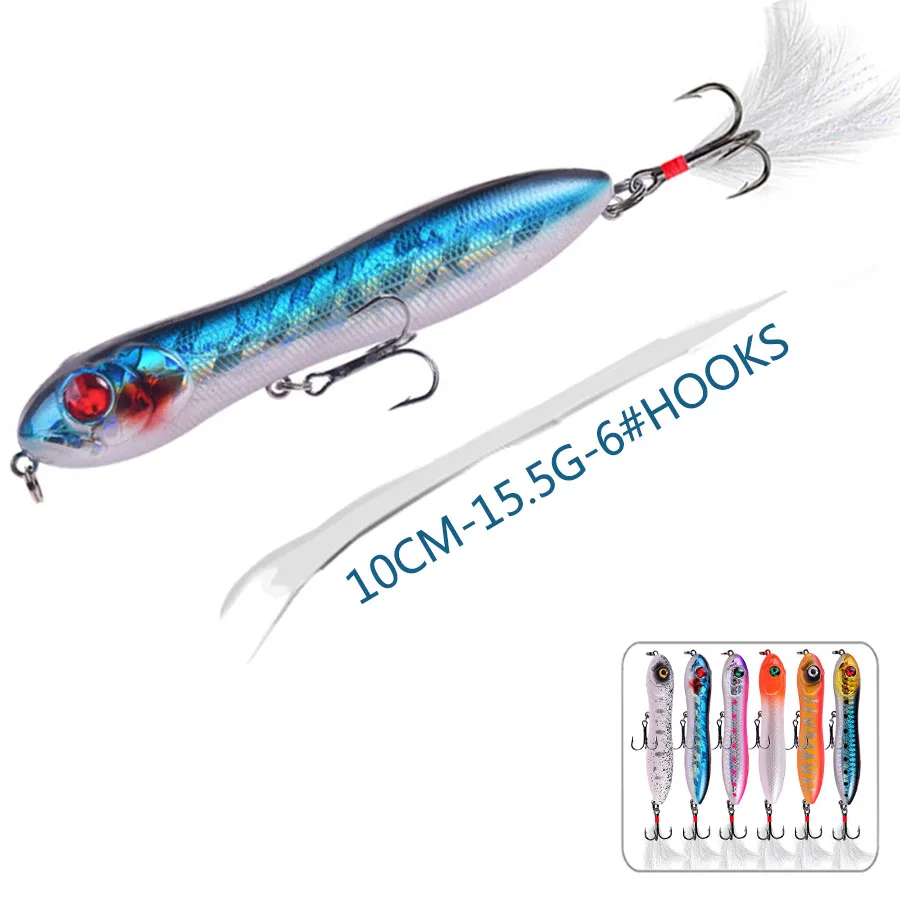 1 stücke Schlangen kopf Kurbel köder Angeln lockt Oberfläche künstlichen harten Köder Wobbler für Hecht Troll ing Top water Angel gerät Swimbait