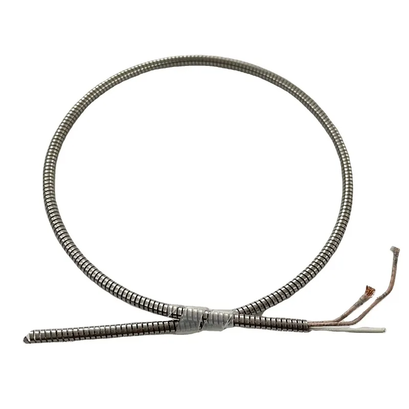 

2 Copper Power Wires armour tubing 12 Core OPLC Hybrid Optical Fiber Cable