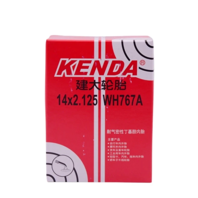 Kenda folding BMX Bike Tube 14x 2.125 curved spit Tube  Bicycle Parts 1PCS